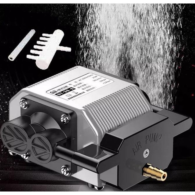 DISKON SUNSUN AERATOR AC AERATOR KOLAM AQUARIUM BUKAN AC DC