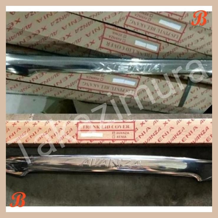 [TZM] LIST TRUNKLID PINTU BELAKANG EMBOSS MOBIL AVANZA XENIA LAMA 2004-2011