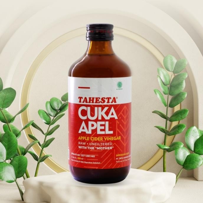 

STOK TERBATAS APEL CIDER VINEGAR TAHESTA 320ML CUKA APEL