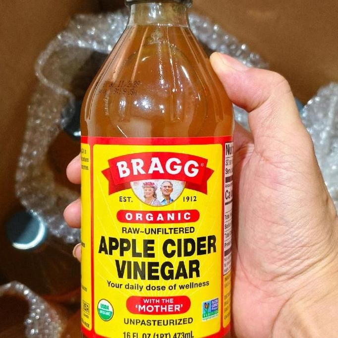 

STOK TERBATAS CUKA APEL WITH THE MOTHER BRAGG ORGANIC APEL CIDER VINEGAR 473ML