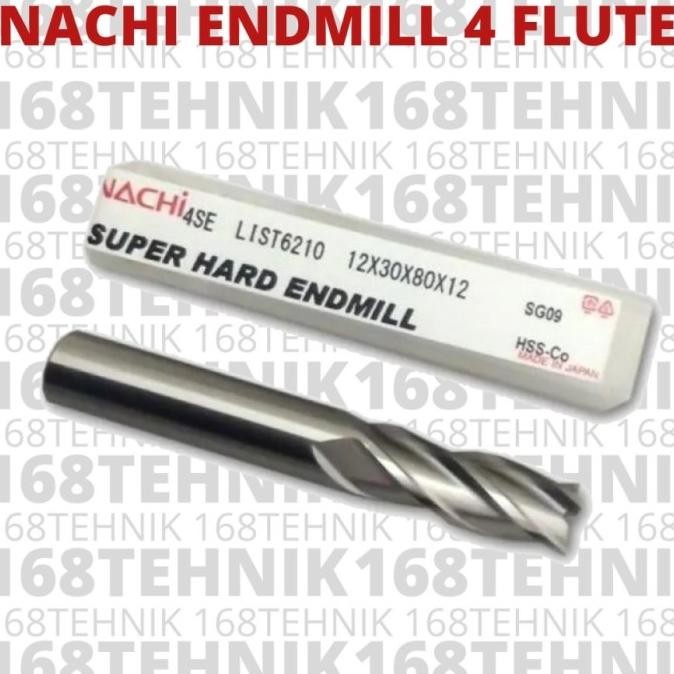 New NACHI ENDMILL 4 FLUTE 8.0 MM / END MILL 8 MM / ENDMILL 8MM ORIGINAL