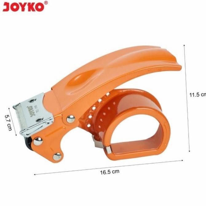 

ready Tape Dispenser Lakban JOYKO Besi Stopper TC-119/OPP Tape Cutter TC119 Pemotong murah