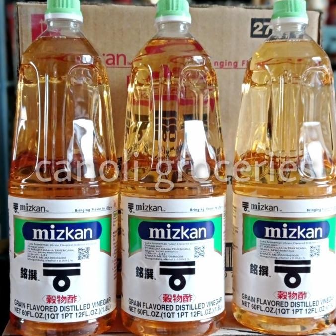 

STOK TERBATAS MIZKAN SUEHIRO VINEGAR 1.8LT / CUKA FERMENTASI BERAS SUSHI SEASONING