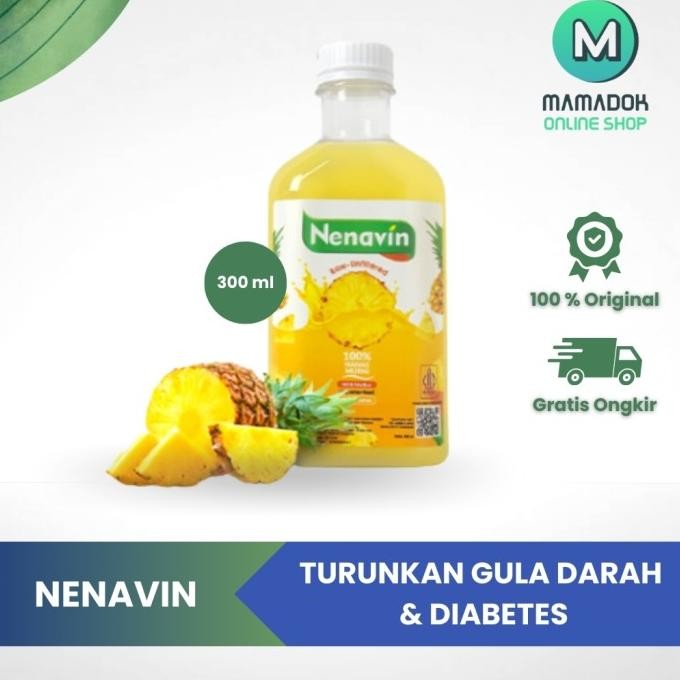 

STOK TERBATAS NENAVIN CUKA NANAS ORGANIK 300ML SOLUSI AMPUH ATASI DIABETES DAN GULA DARAH ALAMI