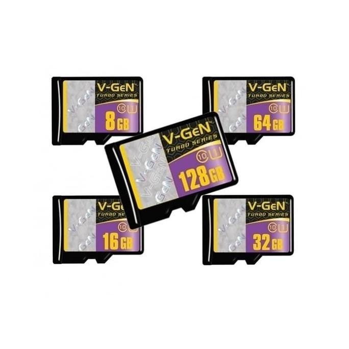 MICRO SD 128GB VGEN TURBO CLASS10 MICRO SD V-GEN 128 GB SDXC@10