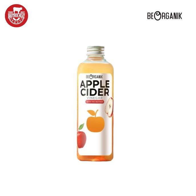 

STOK TERBATAS BEORGANIK APPLE CIDER VINEGAR / CUKA APEL ORGANIK WITH THE MOTHER 250ML, BROTHERMEATSHOP