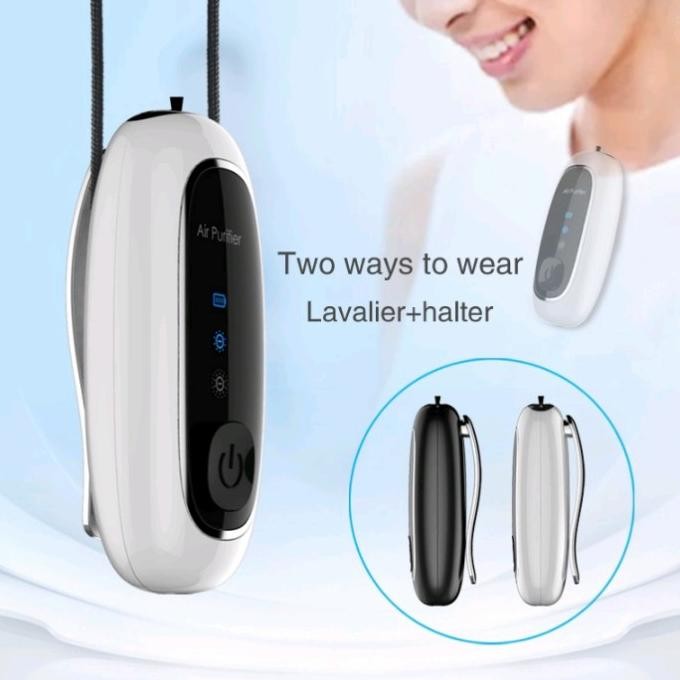 ready Kalung Air Purifier Pembersih Udara Ionizer Anti Virus Model Clip On