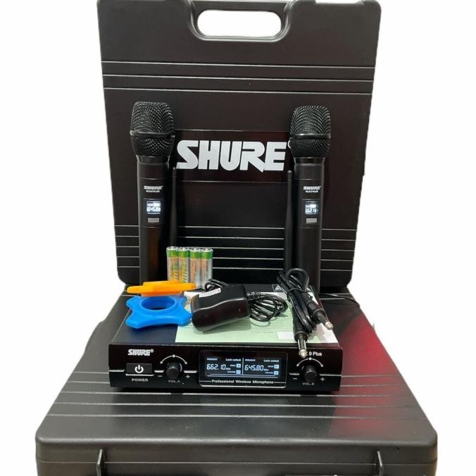 Mic Wireless Shure ULX9 PLUS / ULX 9 PLUS 2 Mic Handle Free Koper