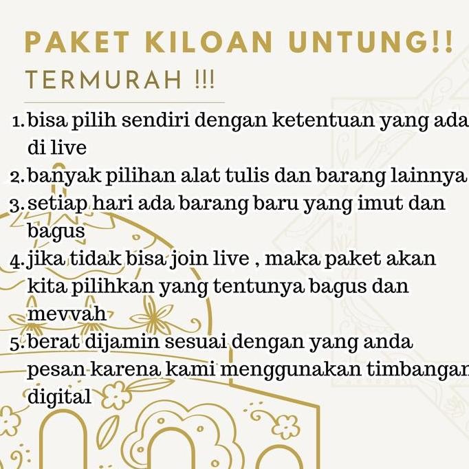 

tyS Rajagrosir PAKET ALAT TULIS 1000 GRAM Stationery LENGKAP