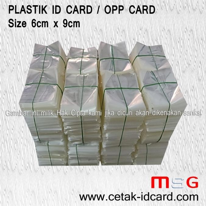 

tyS PLASTIK ID CARD / OPP CARD