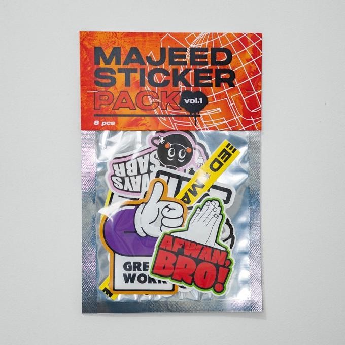 

ready MAJEED Sticker Pack vol.1 murah