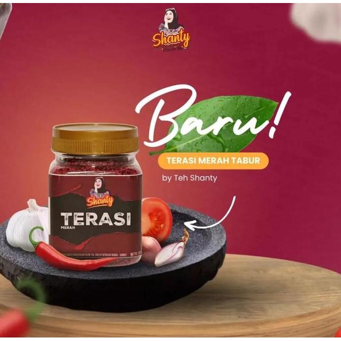 

(COD) BOTOL Terasi Merah Tabur Shanty denny cagur Terasi Instant Tahan 1 tahun
