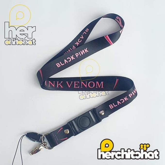 

tyS Lanyard Blackpink - Pink Venom Unofficial