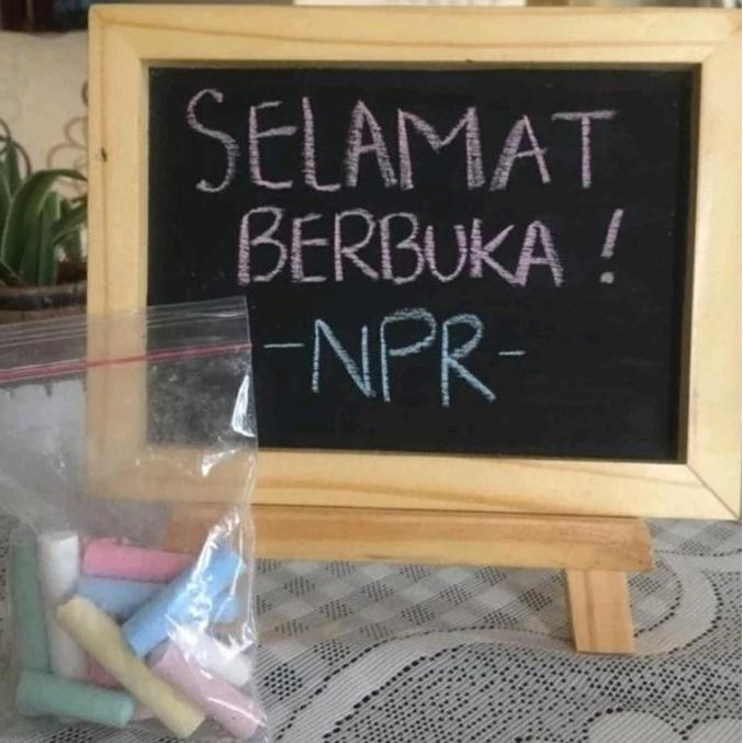 

tyS standing 15x20 Papan tulis kapur mini, Chalkboard, Blackboard, Standing mini Chalkboard papan tulis kecil food taq Kayu