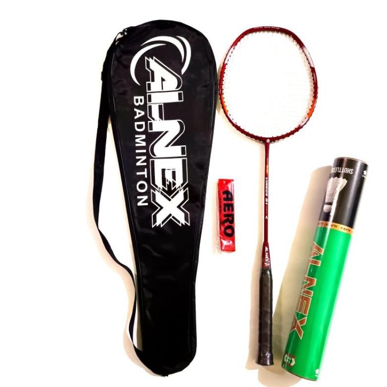 Raket Badminton Bulutangkis 1pcs Bonus Tas Grip Dan Kok