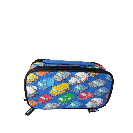 

My Style TM 2291 City Traffic Double Layer Pencil Case - Tempat Pensil Multifungsi Anak Laki-Laki murah
