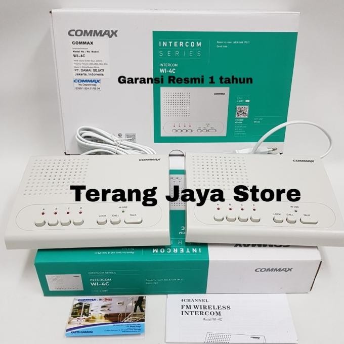 Intercom Commax WI-4C (2 unit) Intercom Wireless Commax WI4C