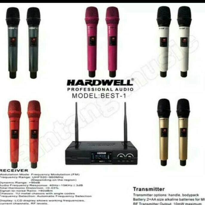 Mic wireless hardwell best 1/Microphone hardwell best 1 Original