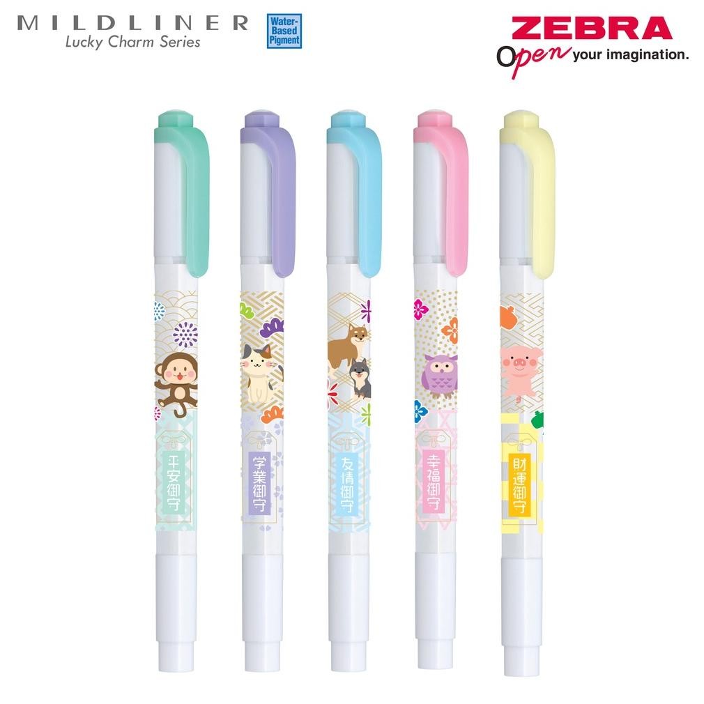 

baru !!! ZEBRA Mildliner 05 Charm Highlighter Penanda Berwarna Water Based Marker Spidol Warna