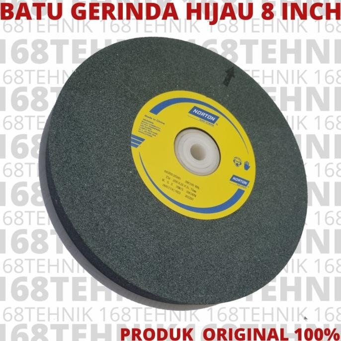 New BATU GERINDA 8" NORTON / BATU GERINDA HIJAU / BATU GERINDA DUDUK 205