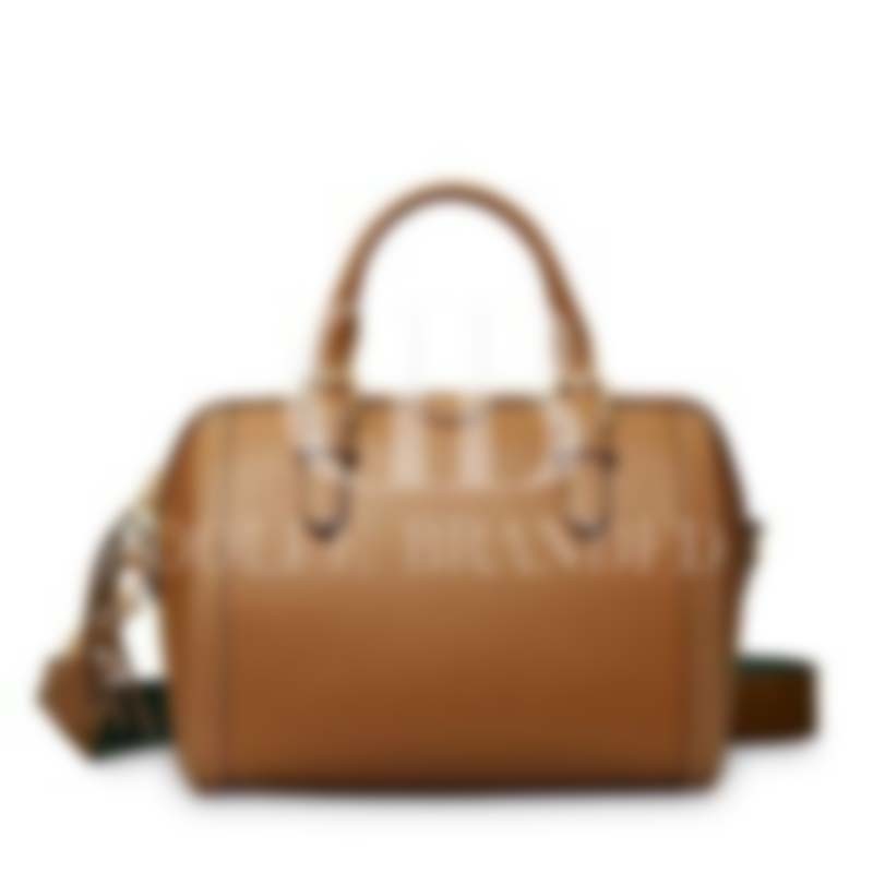 T Monogram Cow Hide Mini Wine Barrel Bag Pillow Bag Lady Shoulder Bag (83967)