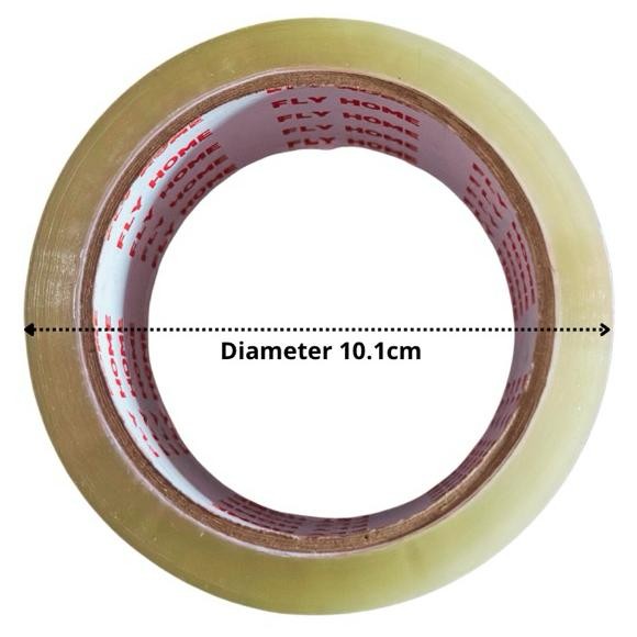 

baru !!! FLYHOME Lakban coklat 1/2 dus 90yard 45mm x 90yard 2inchi 36 roll 90 yard ECO