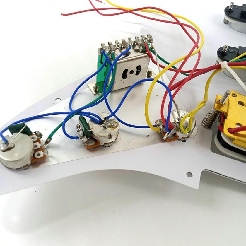 Premium Pickguard Yamaha Pacifica Plus Back Cover 1 Ply High Quality