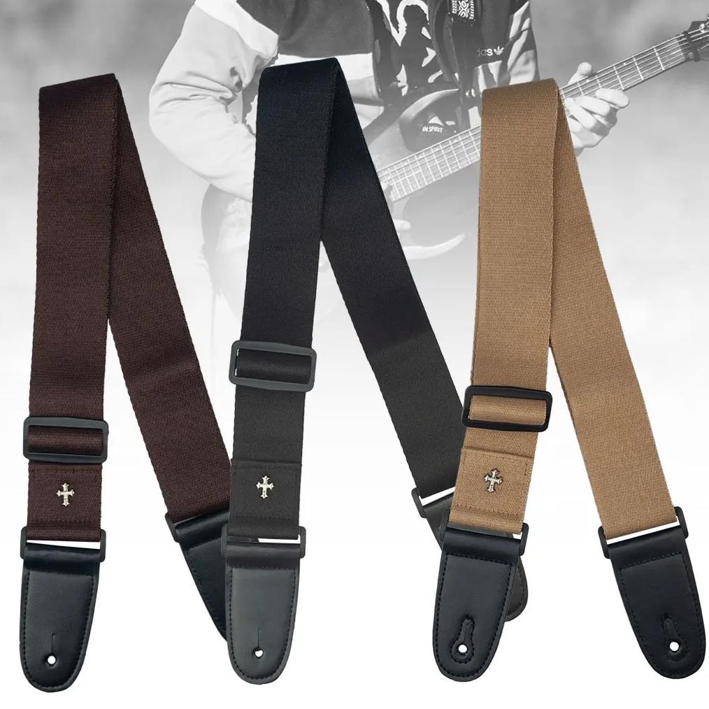 Premium 85cm Hingga 140 Cm Strap Gitar Akustik Strap Gitar Listrik Strap Gitar Elektrik Strap Gitar 