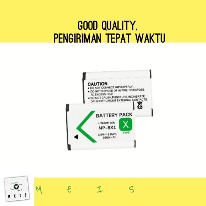 Murah Baterai Sony HX80 HX90V HX95 HX99 HX50 HX60 HX50V HX60V batre battery Non COD