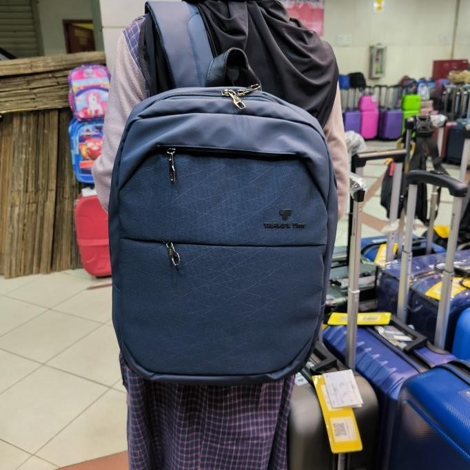 Ransel Laptop Travel Time Original New Stok