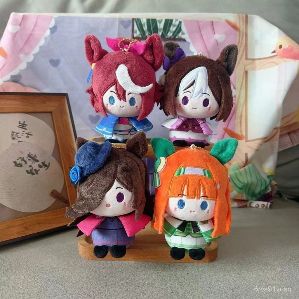 【Super Cute Hanging Decoration】Uma Musume Special Tokai Teio Doll Plush Pendant Peripheral Silent Su
