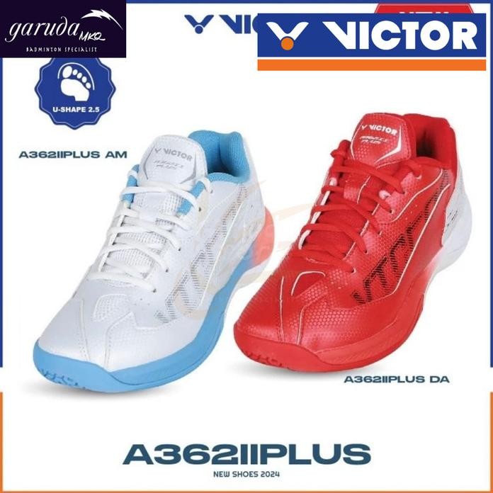 Terlaris Sepatu Badminton Victor A362Ii Plus / Victor A 362 Ii Plus