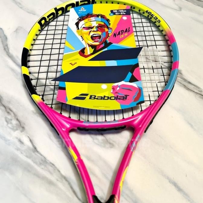 Raket Tenis Babolat Nadal Junior 23 25 26/Tennis Racket Babolat Anak Original TF