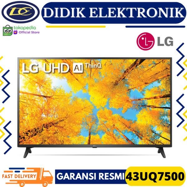 Lg 43Uq7500 - Led Tv 43 Inch Smart Uhd 4K Active Hdr Segel Box Original Dan Terpercaya