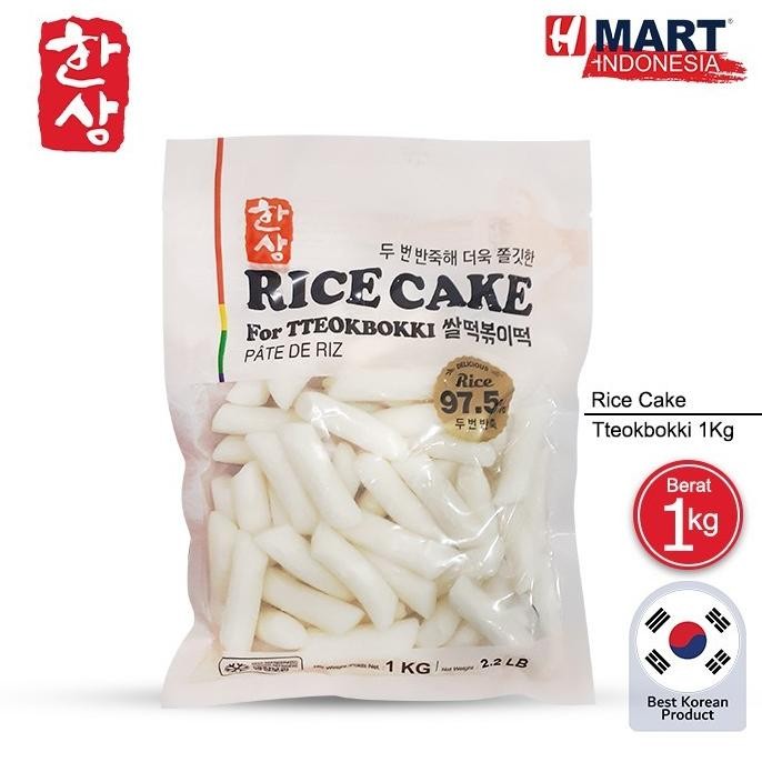 

Rice Cake Tteokbokki - Kue Beras Korea 1KG