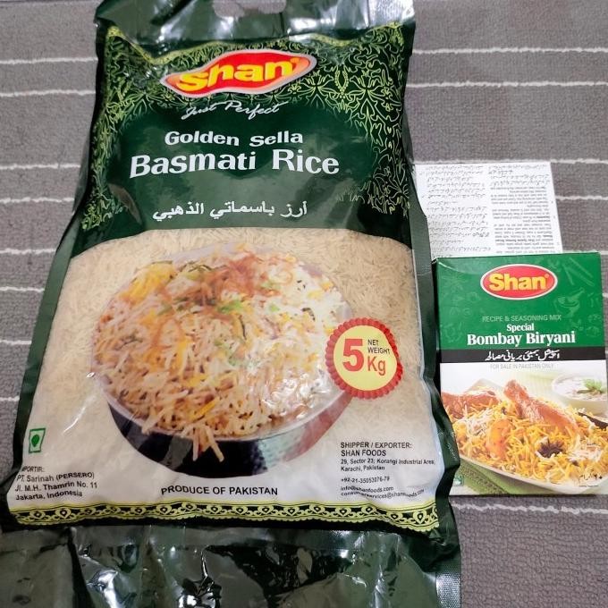

1 Kg Shan Basmati Rice & 1 pac masalah Biryani