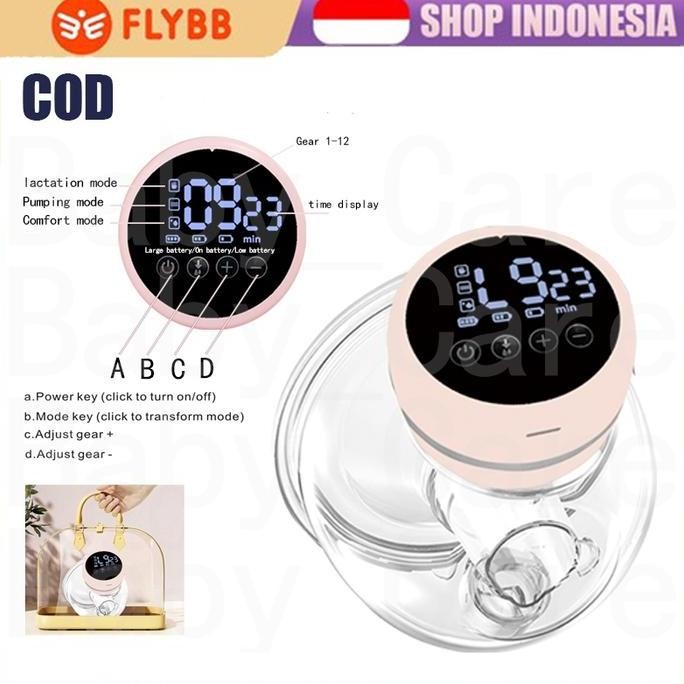 Pompa ASI Elektrik 180ML pumping asi electric Breast Pump Portable Painless Pumping ASI Elektrik Bpa