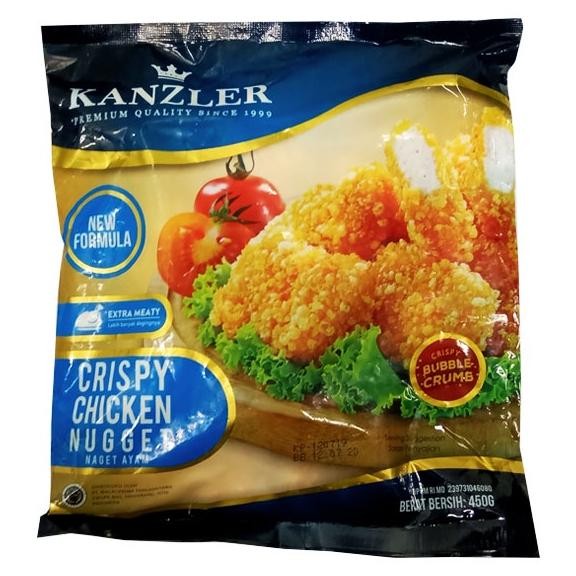 

READY STOK KANZLER CHICKEN NUGGET CRISPY 450 GR Siap kirim