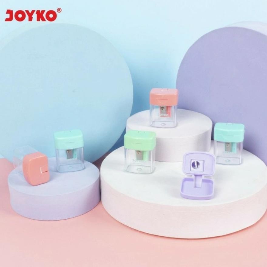 

jg-56 EVY-510 12PCS JOYKO SERUTAN PENSIL SHARPENER RAUTAN PENCIL B-23PTL Original Sale