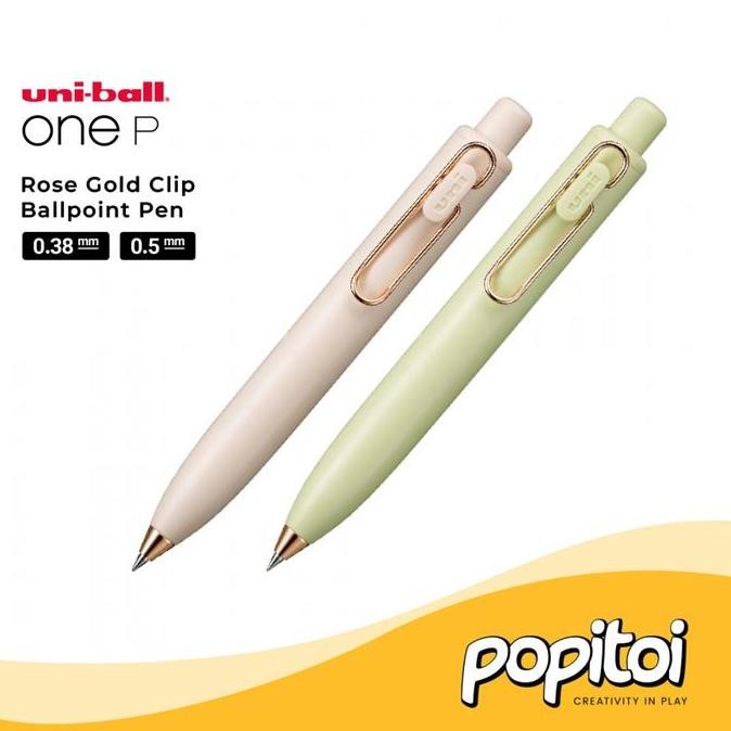 

BEBAS ONGKIR - Uniball ONE P Gel Pen ROSE GOLD 0.38 0.5 mm Pulpen Warna Warni Uni Ball Limited