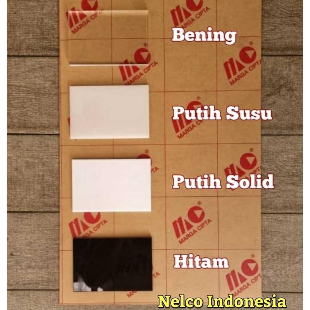 

redi Akrilik Acrylic Custom Lembaran Potongan Laser Cutting Bentuk Persegi Bulat