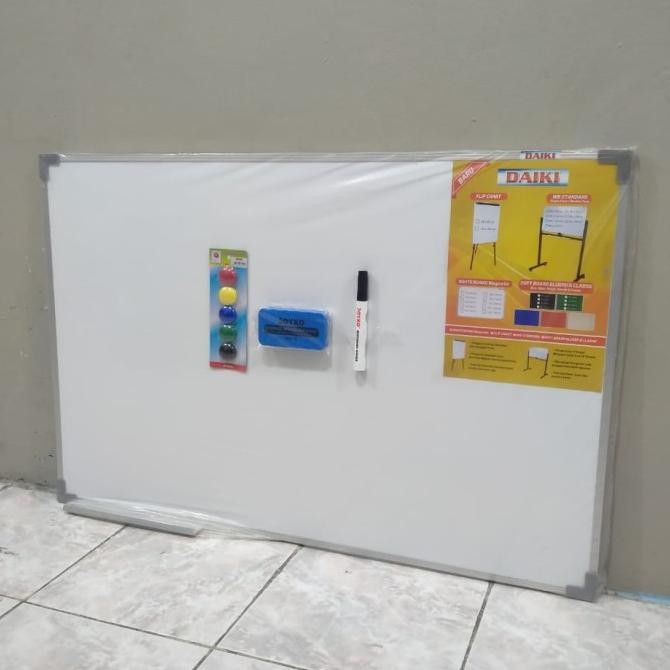 

TERMURAH - Whiteboard / Papantulis magnetic DAIKI Uk 50x70 cm