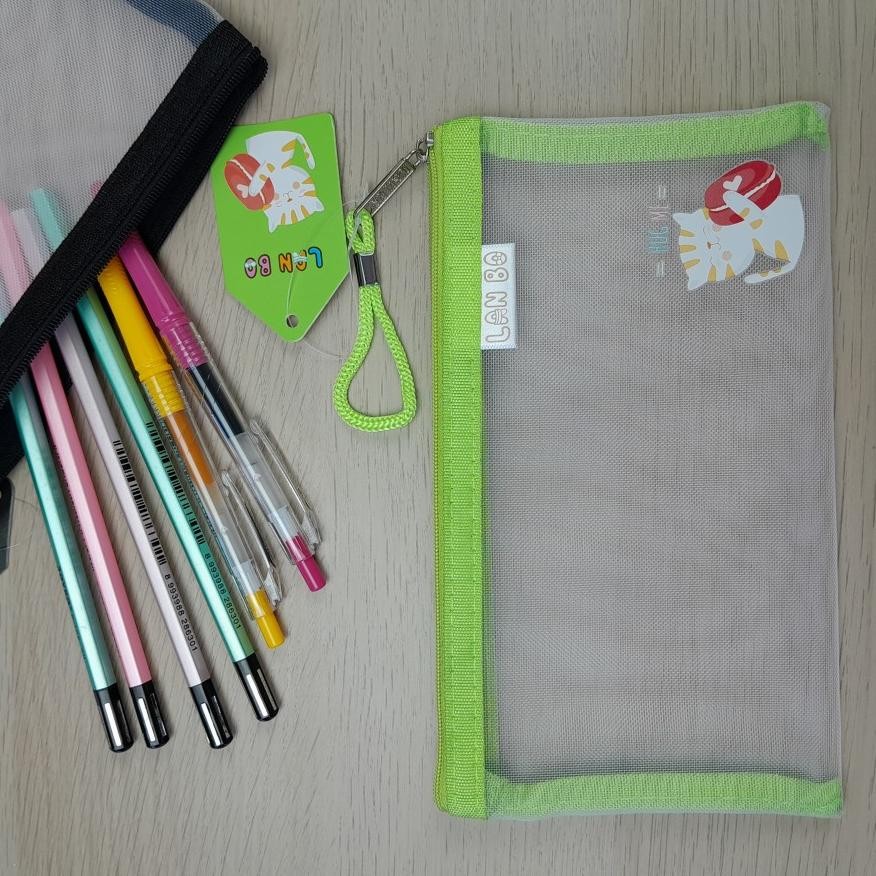 

Special Sale! 2er-54 Pocket File A6 LB-1226 / Pocket Jaring Bahan Mesh Dengan Resleting Premium Terlaris
