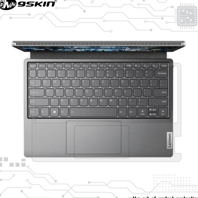 9Skin - Lenovo Ideapad Duet 5I Skin Protector - Matte Guard New Stok