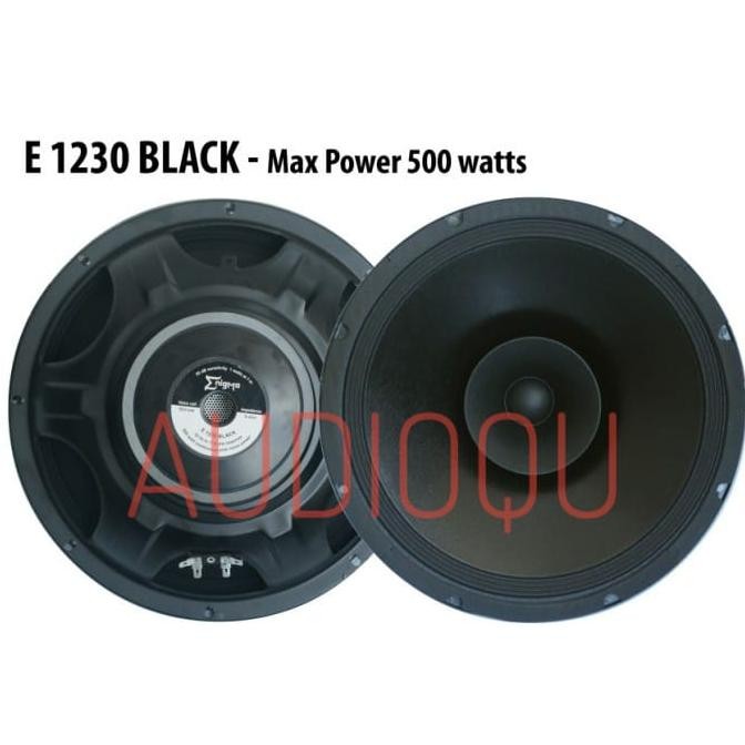 ready  SPEAKER ENIGMA 12 INCH E 1230 / E1230 / E-1230 BLACK 500W full range