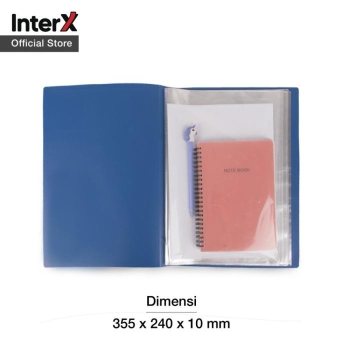

new !!! Clear Holder 60 Lembar Folio F4 Folder One / Map Document Plastik murah