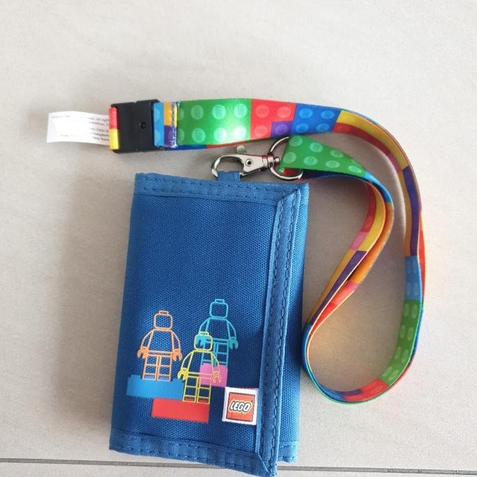 

new !!! LEGO Lanyard With Wallet Original murah