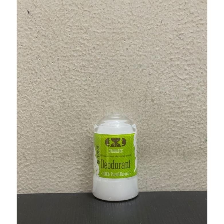 Rwe-45 Crystal Deodorant Cleansing Erawadee 70 Gram Pure And Natural