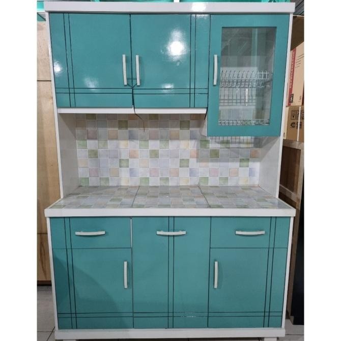 (KHUSUS BOGOR) LEMARI DAPUR LEMARI PIRING 3 PINTU