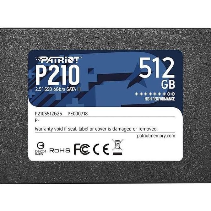 TERMURAH - Patriot P210 - 512GB SATA3 SSD